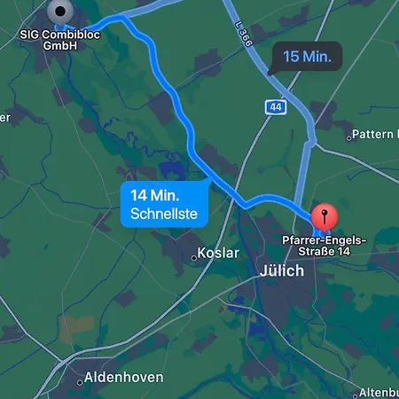 Ruhiges Juwel: Frisch Renoviert 100 Qm 아파트 줄리흐